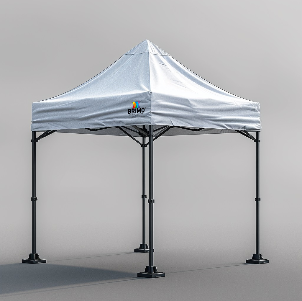 Fixation de barnum pliant